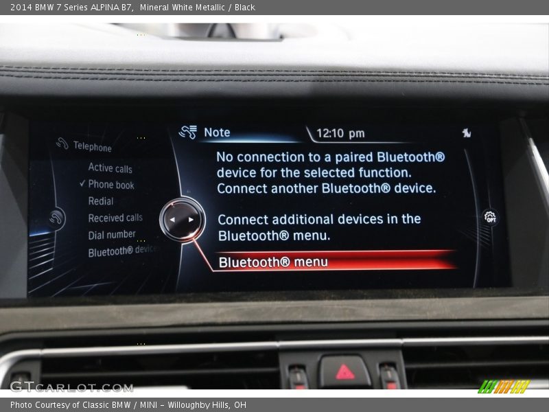 Mineral White Metallic / Black 2014 BMW 7 Series ALPINA B7