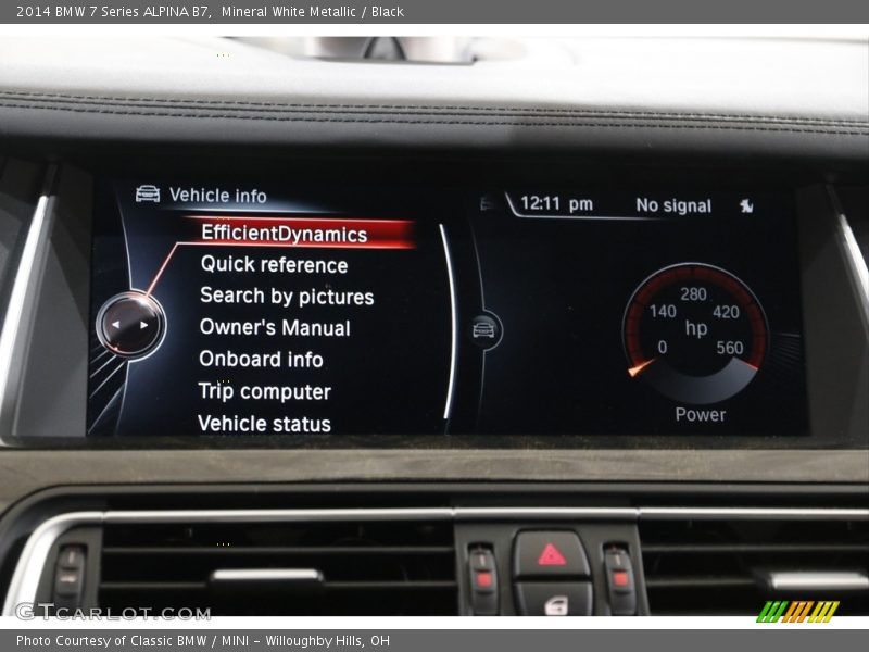 Mineral White Metallic / Black 2014 BMW 7 Series ALPINA B7