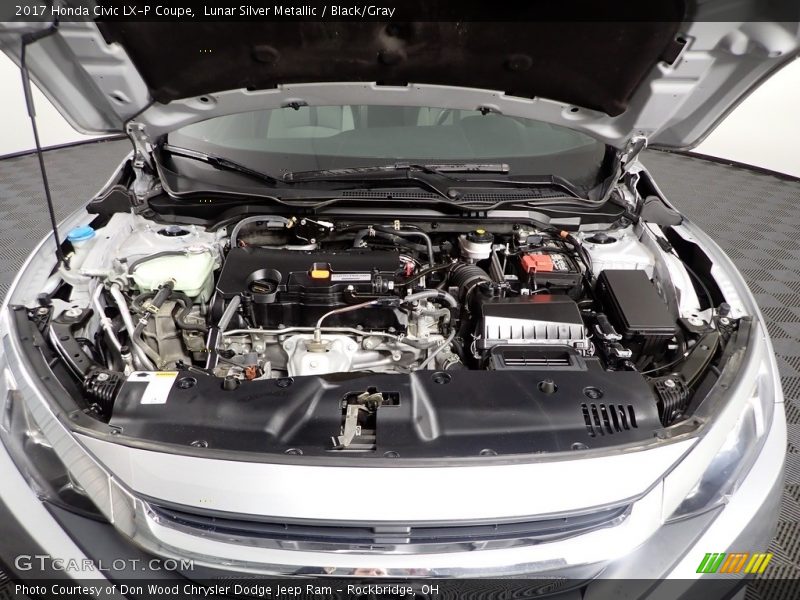  2017 Civic LX-P Coupe Engine - 2.0 Liter DOHC 16-Valve i-VTEC 4 Cylinder