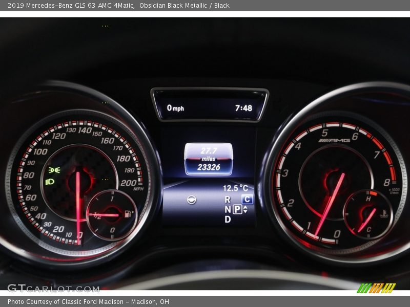  2019 GLS 63 AMG 4Matic 63 AMG 4Matic Gauges