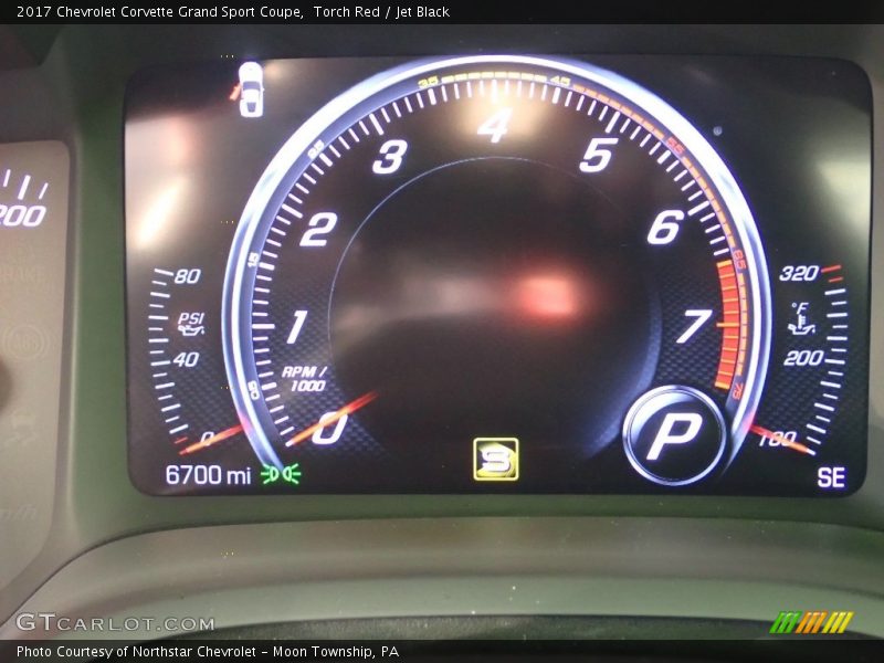 Torch Red / Jet Black 2017 Chevrolet Corvette Grand Sport Coupe