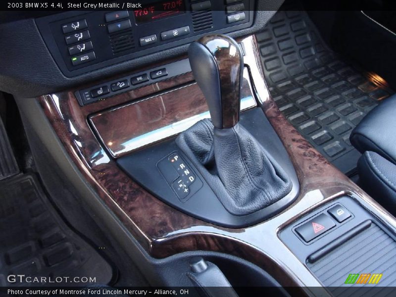 Steel Grey Metallic / Black 2003 BMW X5 4.4i