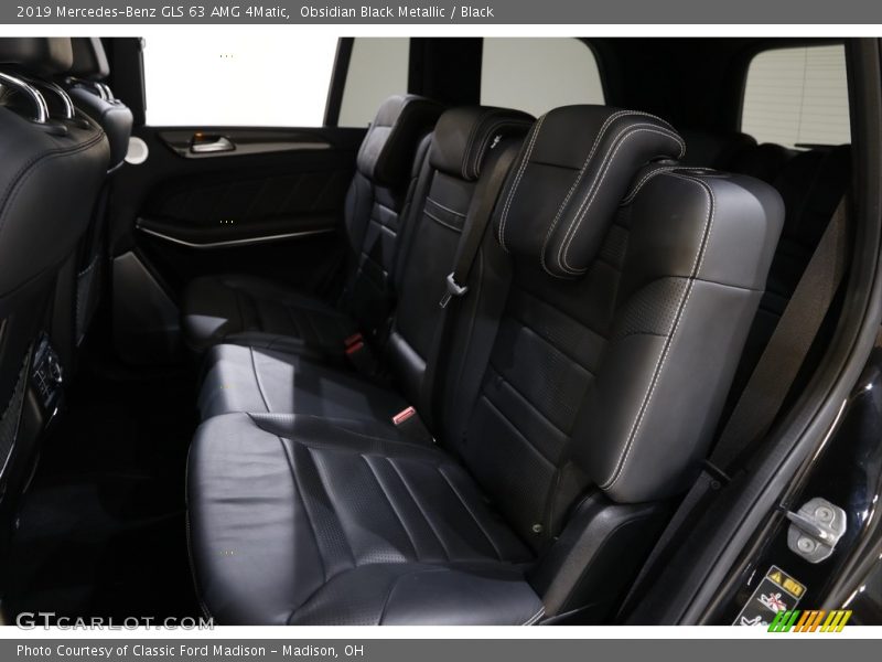 Rear Seat of 2019 GLS 63 AMG 4Matic