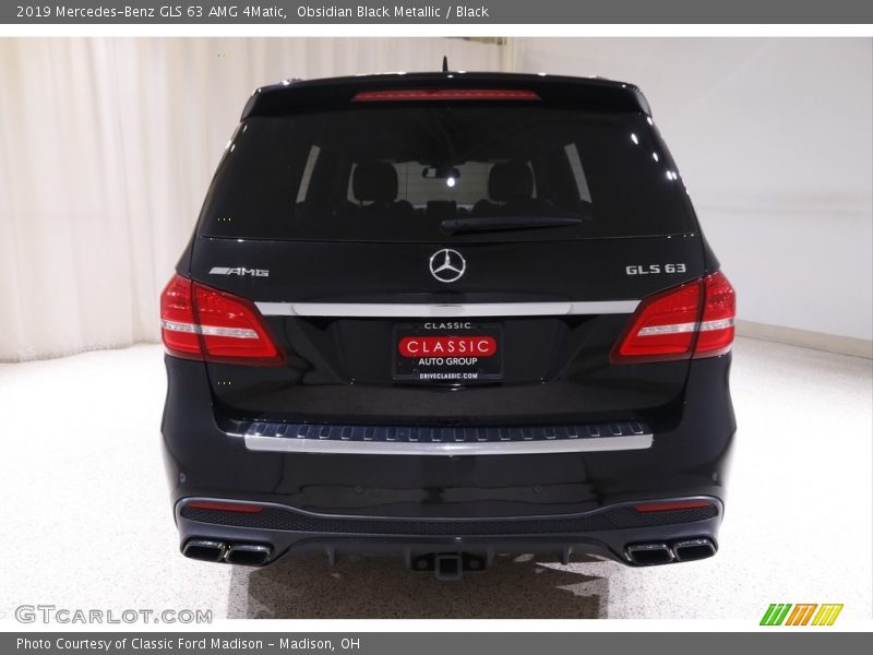 Obsidian Black Metallic / Black 2019 Mercedes-Benz GLS 63 AMG 4Matic