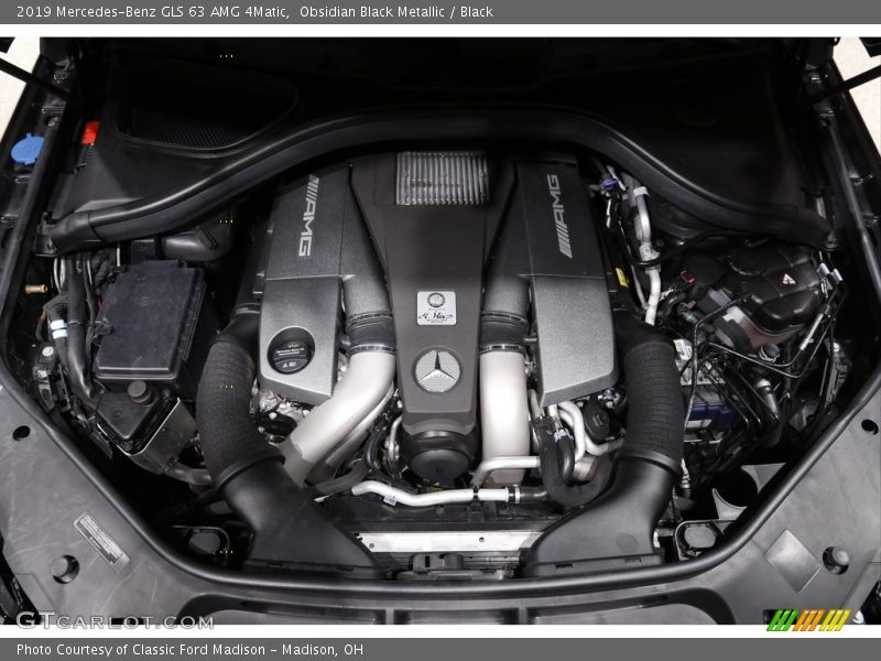  2019 GLS 63 AMG 4Matic Engine - 5.5 Liter AMG biturbo DOHC 32-Valve VVT V8