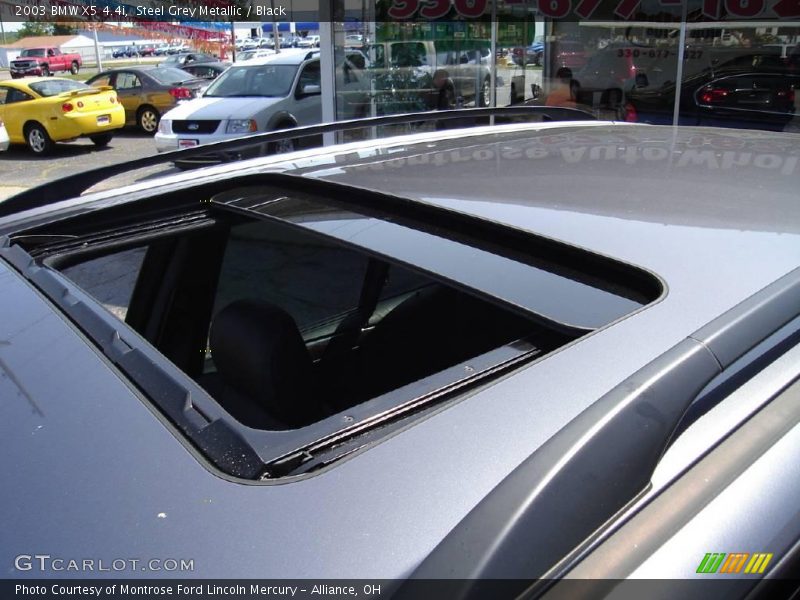Steel Grey Metallic / Black 2003 BMW X5 4.4i