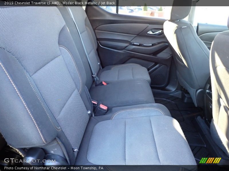Mosaic Black Metallic / Jet Black 2019 Chevrolet Traverse LS AWD