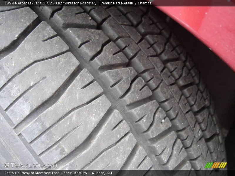 Firemist Red Metallic / Charcoal 1999 Mercedes-Benz SLK 230 Kompressor Roadster