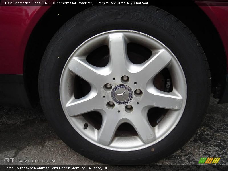 Firemist Red Metallic / Charcoal 1999 Mercedes-Benz SLK 230 Kompressor Roadster