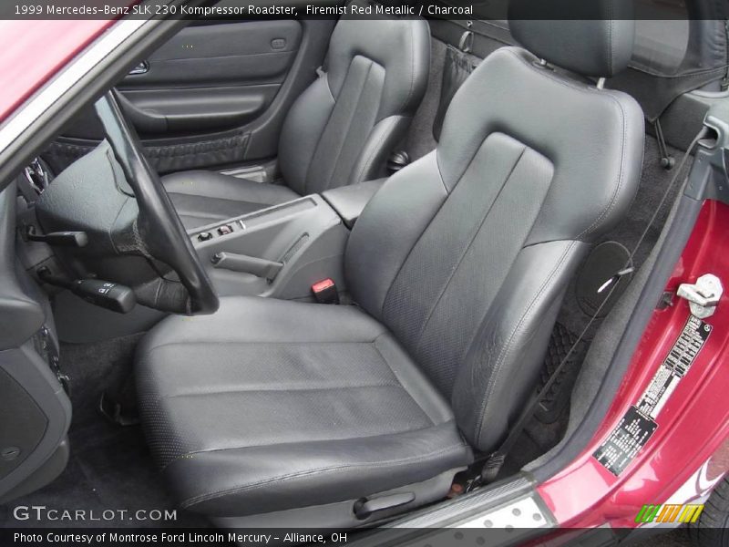 Firemist Red Metallic / Charcoal 1999 Mercedes-Benz SLK 230 Kompressor Roadster