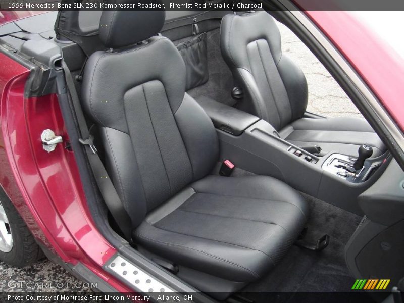 Firemist Red Metallic / Charcoal 1999 Mercedes-Benz SLK 230 Kompressor Roadster
