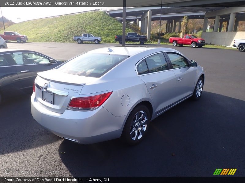 Quicksilver Metallic / Ebony 2012 Buick LaCrosse AWD