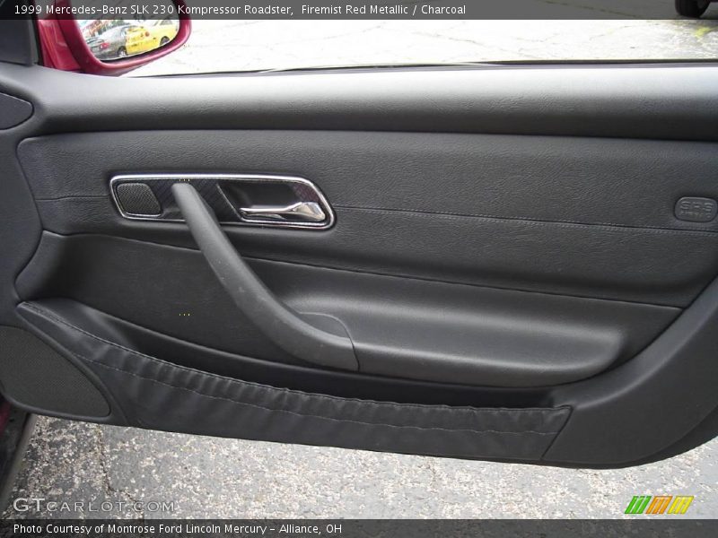 Firemist Red Metallic / Charcoal 1999 Mercedes-Benz SLK 230 Kompressor Roadster