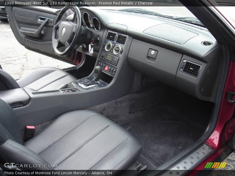 Firemist Red Metallic / Charcoal 1999 Mercedes-Benz SLK 230 Kompressor Roadster