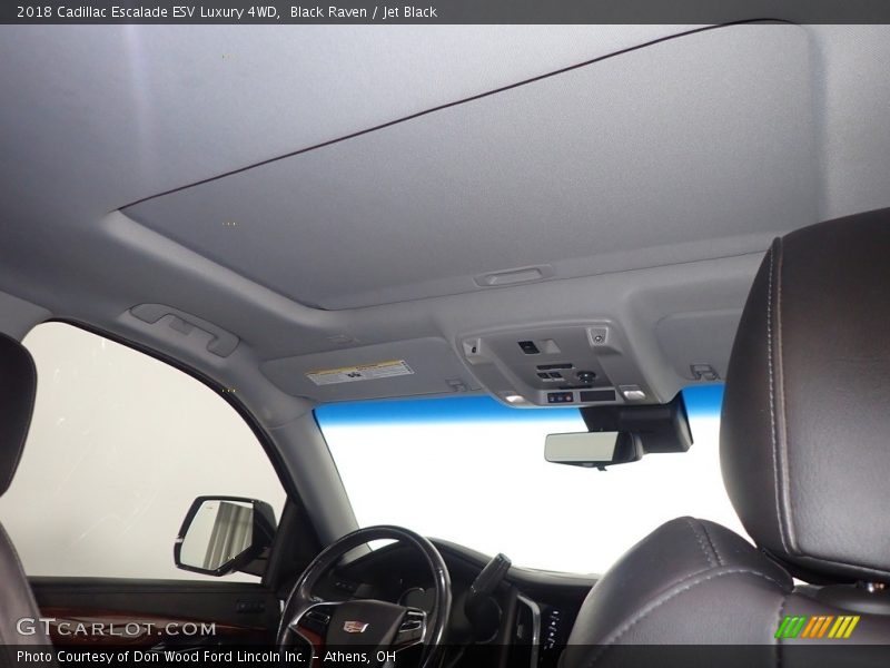 Black Raven / Jet Black 2018 Cadillac Escalade ESV Luxury 4WD