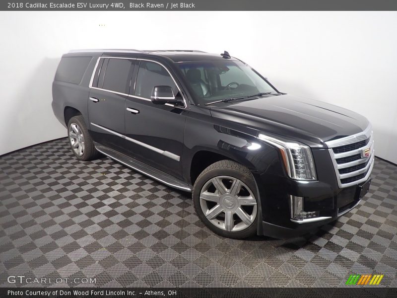 Black Raven / Jet Black 2018 Cadillac Escalade ESV Luxury 4WD