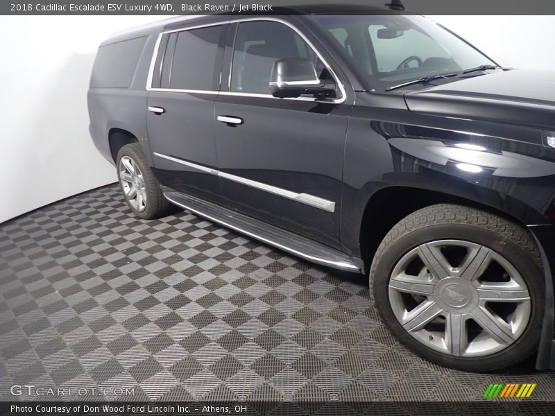 Black Raven / Jet Black 2018 Cadillac Escalade ESV Luxury 4WD