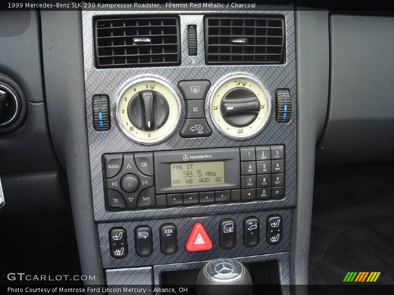 Firemist Red Metallic / Charcoal 1999 Mercedes-Benz SLK 230 Kompressor Roadster