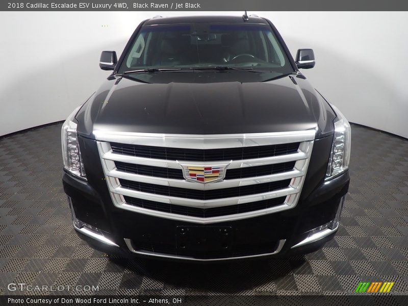 Black Raven / Jet Black 2018 Cadillac Escalade ESV Luxury 4WD