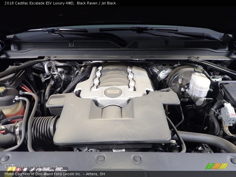 Black Raven / Jet Black 2018 Cadillac Escalade ESV Luxury 4WD