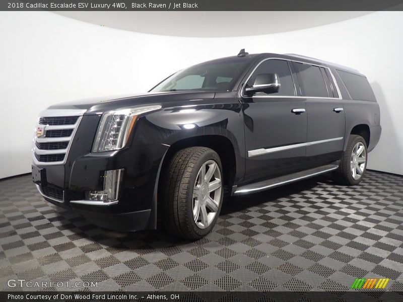 Black Raven / Jet Black 2018 Cadillac Escalade ESV Luxury 4WD