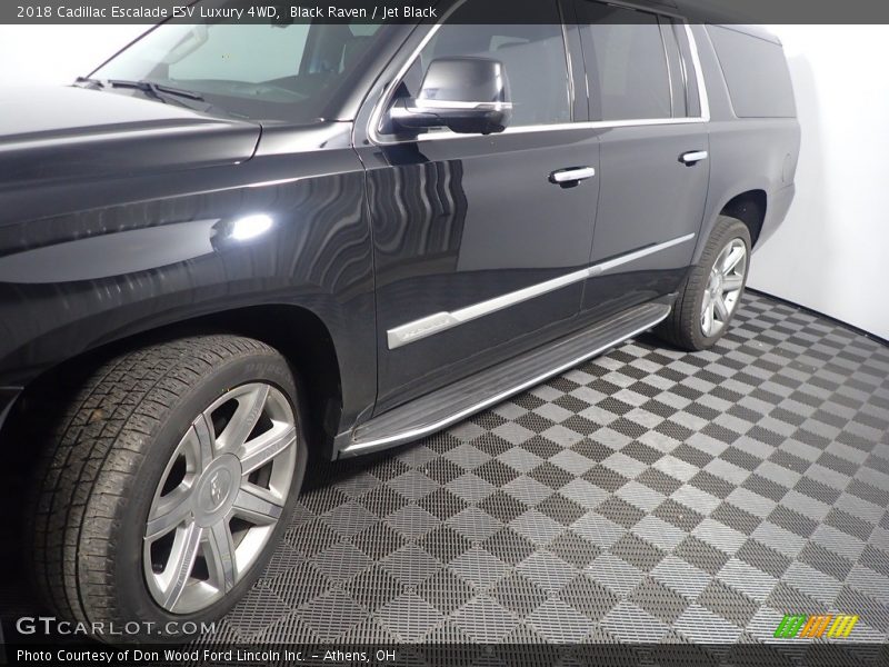 Black Raven / Jet Black 2018 Cadillac Escalade ESV Luxury 4WD