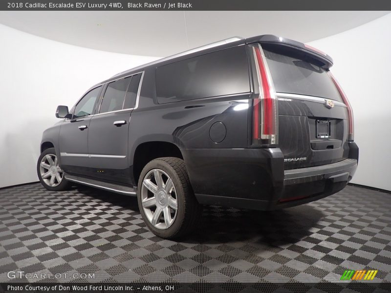 Black Raven / Jet Black 2018 Cadillac Escalade ESV Luxury 4WD