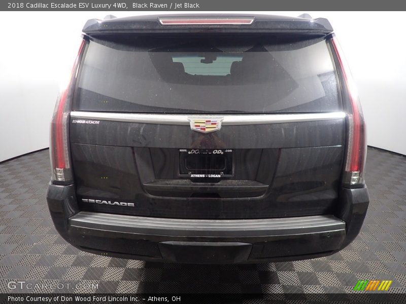 Black Raven / Jet Black 2018 Cadillac Escalade ESV Luxury 4WD