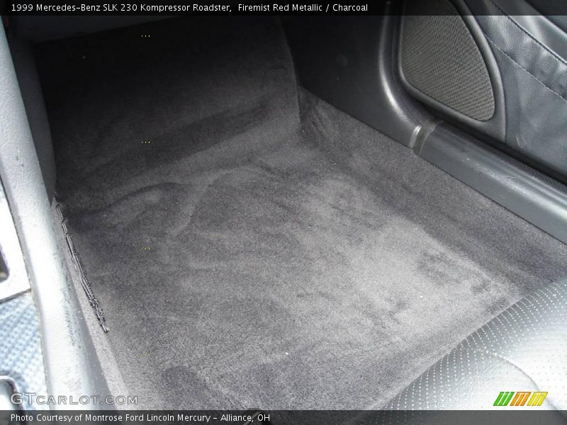 Firemist Red Metallic / Charcoal 1999 Mercedes-Benz SLK 230 Kompressor Roadster