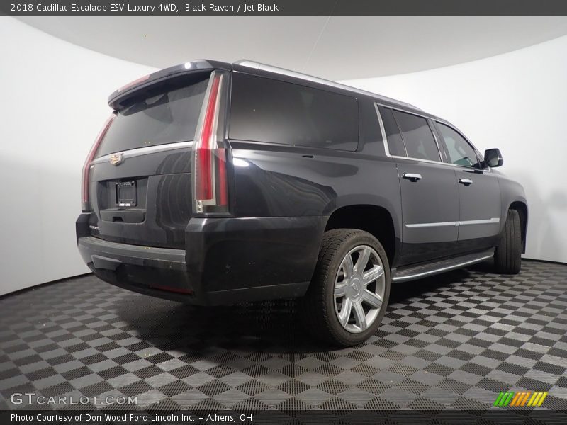 Black Raven / Jet Black 2018 Cadillac Escalade ESV Luxury 4WD