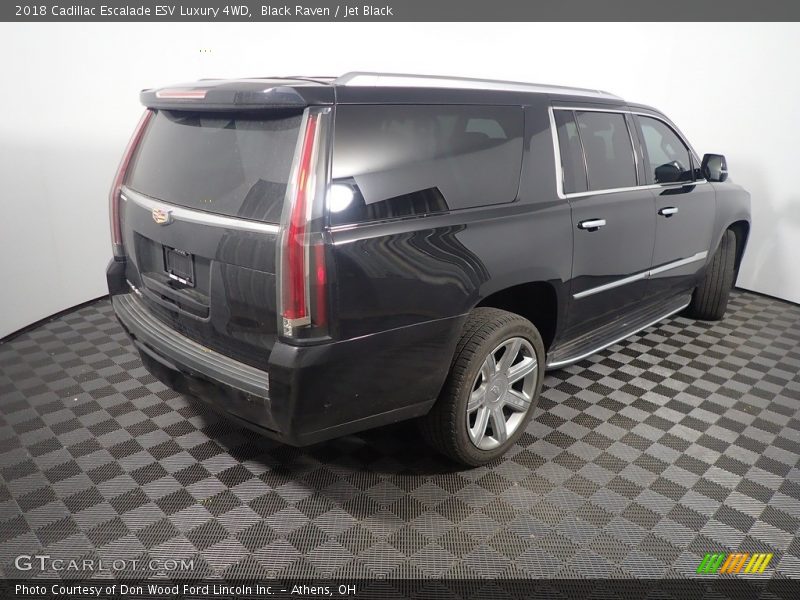 Black Raven / Jet Black 2018 Cadillac Escalade ESV Luxury 4WD