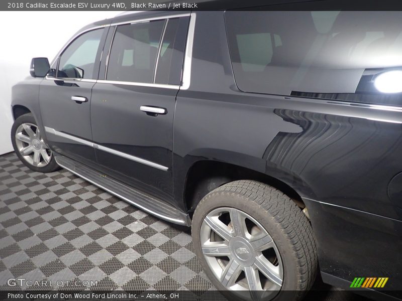 Black Raven / Jet Black 2018 Cadillac Escalade ESV Luxury 4WD