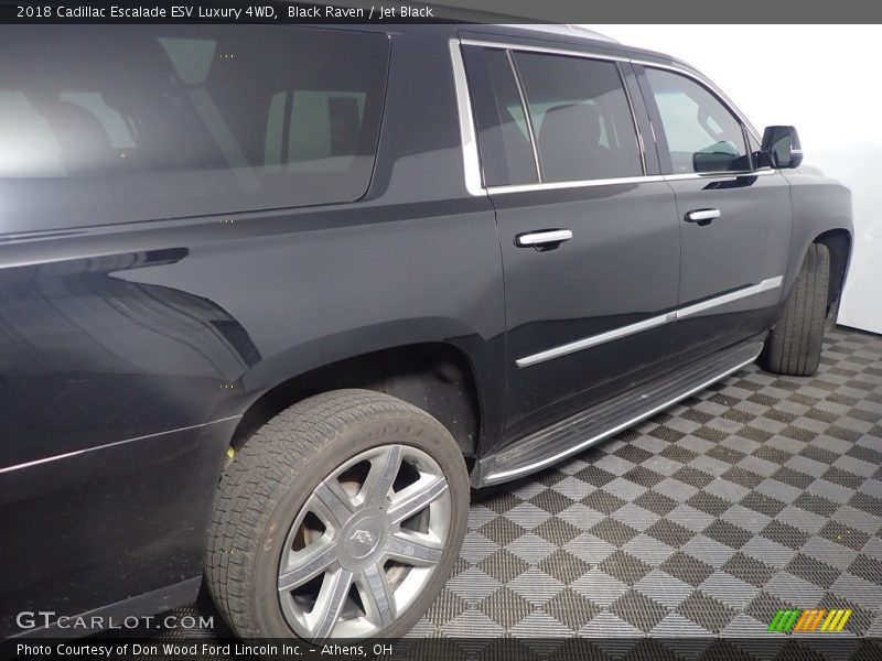 Black Raven / Jet Black 2018 Cadillac Escalade ESV Luxury 4WD