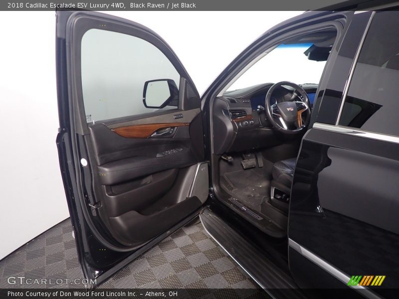 Black Raven / Jet Black 2018 Cadillac Escalade ESV Luxury 4WD