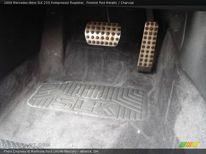 Firemist Red Metallic / Charcoal 1999 Mercedes-Benz SLK 230 Kompressor Roadster