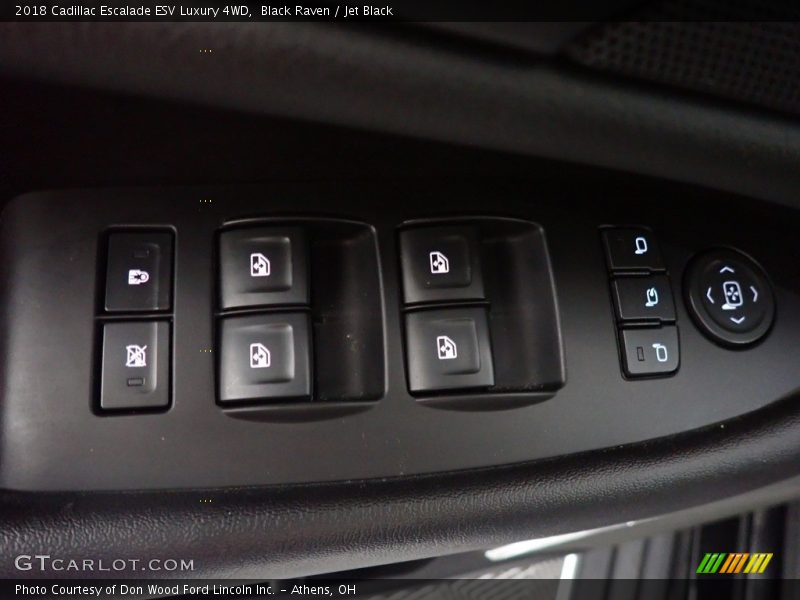 Black Raven / Jet Black 2018 Cadillac Escalade ESV Luxury 4WD