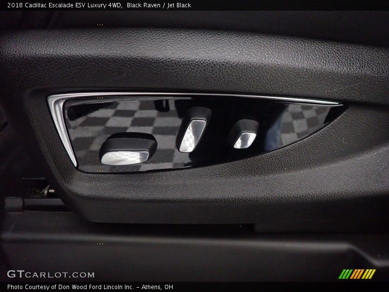 Black Raven / Jet Black 2018 Cadillac Escalade ESV Luxury 4WD