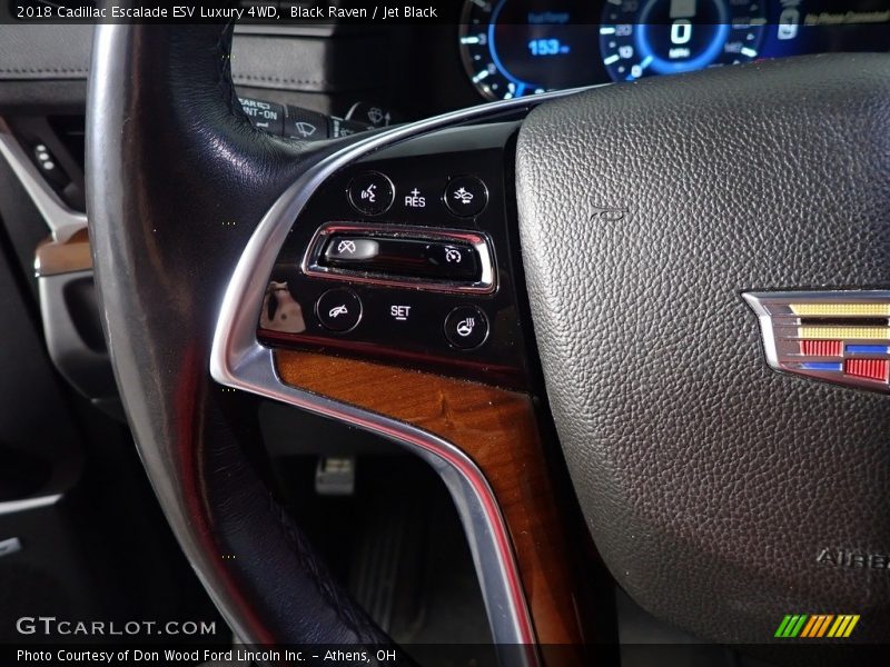 Black Raven / Jet Black 2018 Cadillac Escalade ESV Luxury 4WD