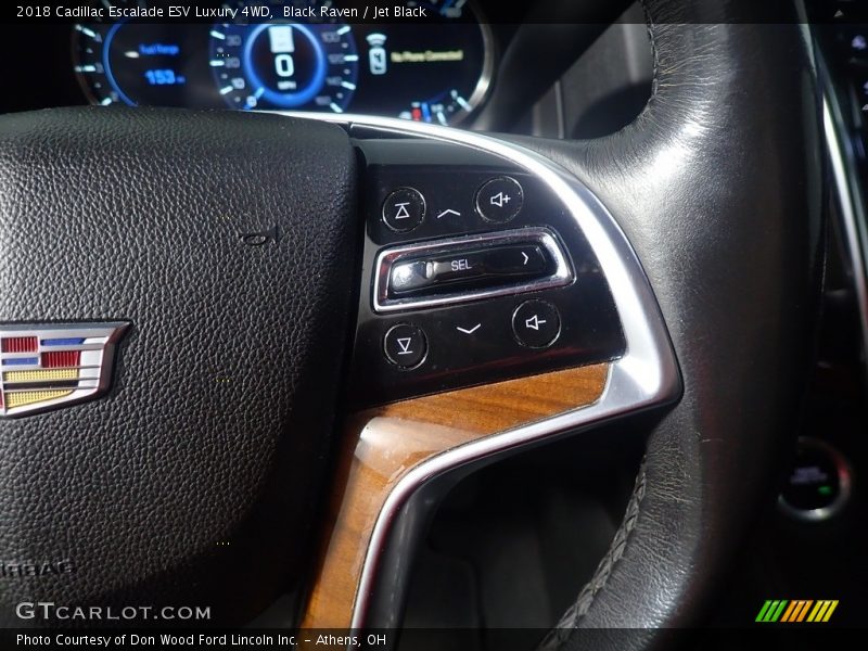 Black Raven / Jet Black 2018 Cadillac Escalade ESV Luxury 4WD