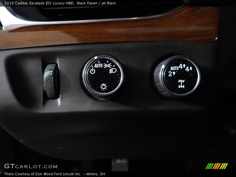 Black Raven / Jet Black 2018 Cadillac Escalade ESV Luxury 4WD