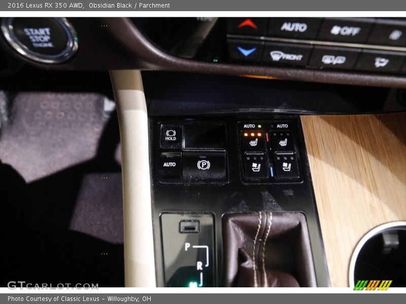 Obsidian Black / Parchment 2016 Lexus RX 350 AWD