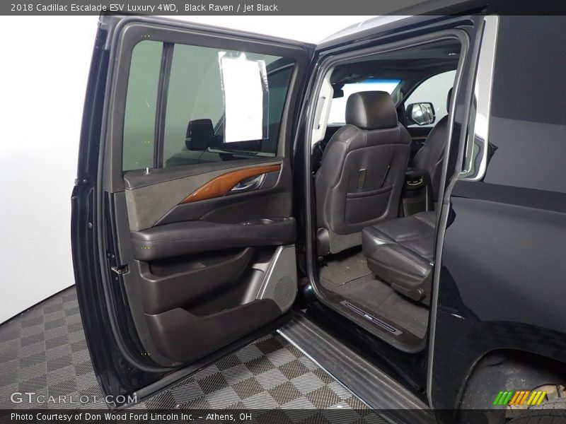 Black Raven / Jet Black 2018 Cadillac Escalade ESV Luxury 4WD