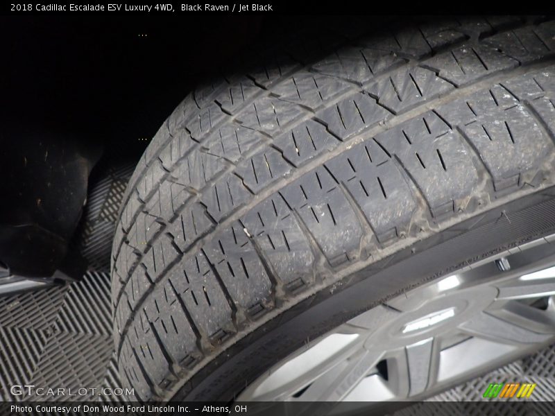 Black Raven / Jet Black 2018 Cadillac Escalade ESV Luxury 4WD