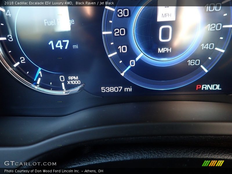 Black Raven / Jet Black 2018 Cadillac Escalade ESV Luxury 4WD