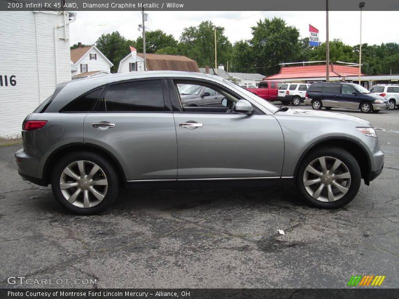 Diamond Graphite Metallic / Willow 2003 Infiniti FX 45 AWD