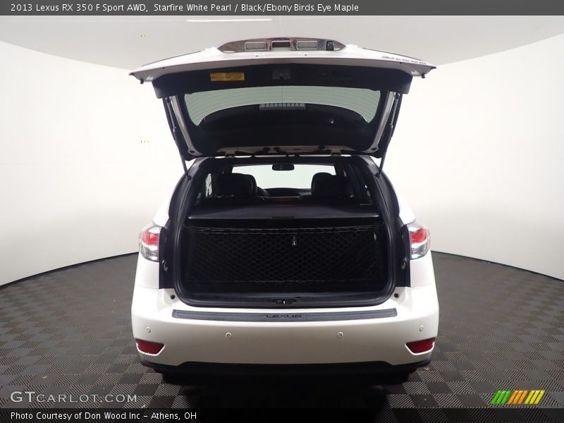 Starfire White Pearl / Black/Ebony Birds Eye Maple 2013 Lexus RX 350 F Sport AWD