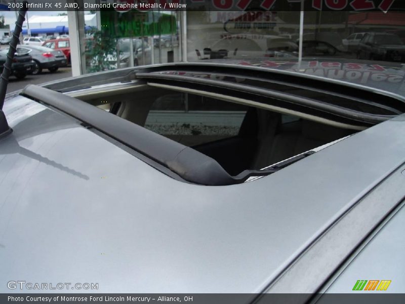 Diamond Graphite Metallic / Willow 2003 Infiniti FX 45 AWD
