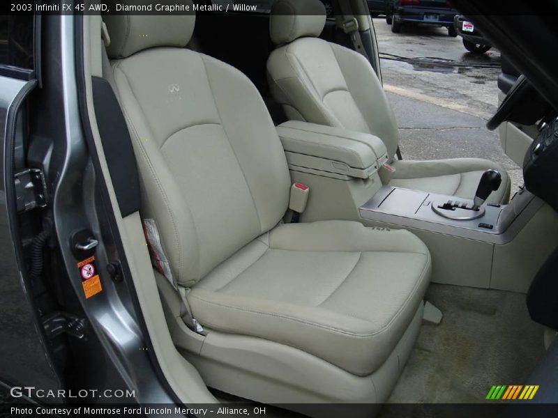 Diamond Graphite Metallic / Willow 2003 Infiniti FX 45 AWD
