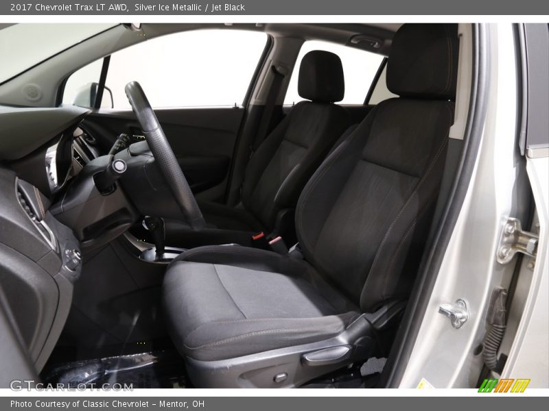Silver Ice Metallic / Jet Black 2017 Chevrolet Trax LT AWD