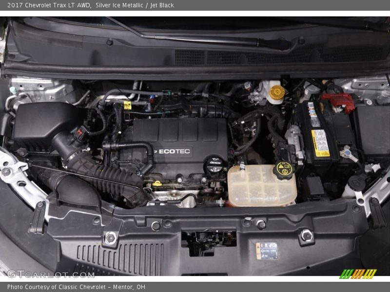 Silver Ice Metallic / Jet Black 2017 Chevrolet Trax LT AWD